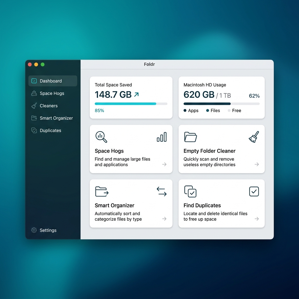 Foldr Interface